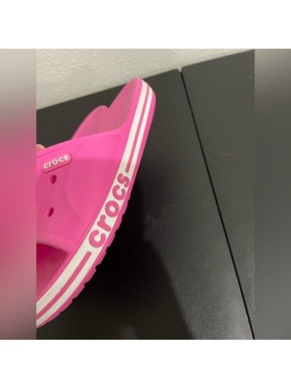 CROCS Bayaband Light Pink Sandals Comfort Beach Colorful Preppy Athleisure - Picture 6 of 9